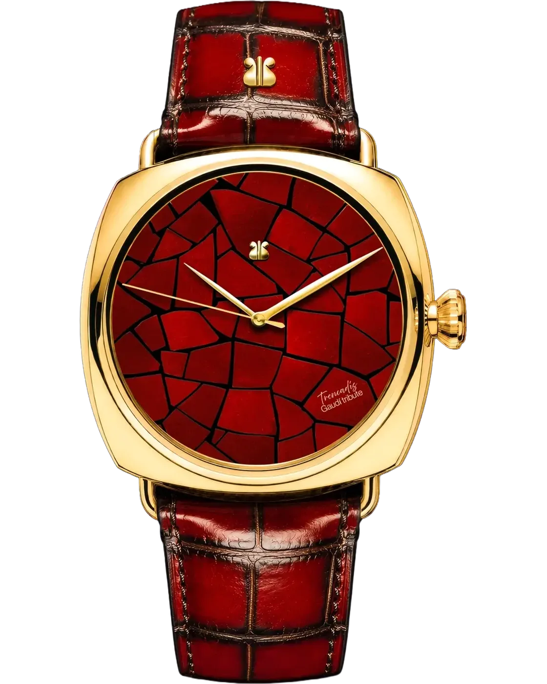 Reloj IndieWatch Trencadís Carmesí