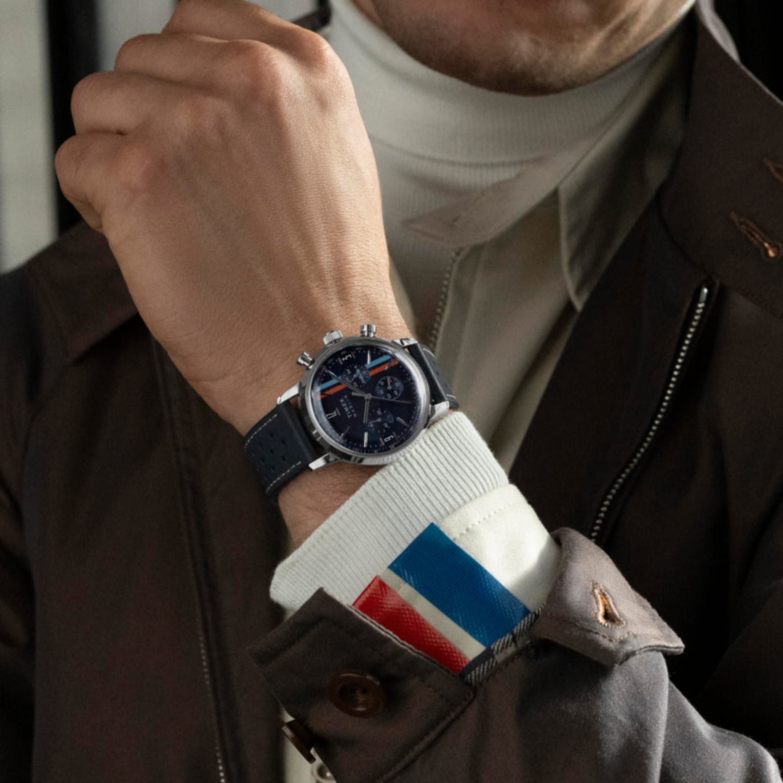 Timex Con Botn Timex Marlin® Chronograph Tachymeter | World Watch Museum