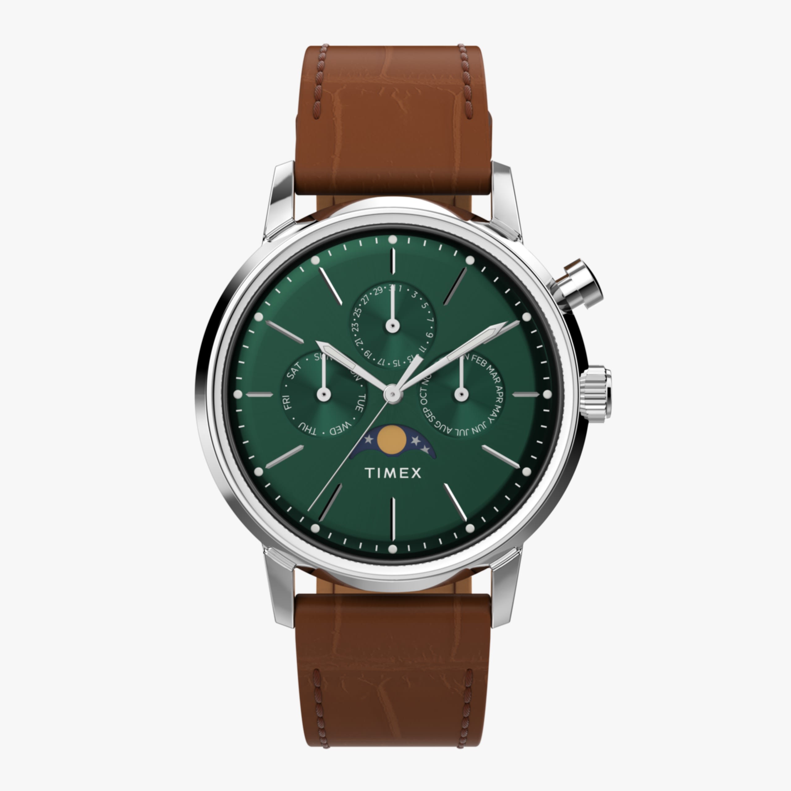 Timex Con Botn Timex Marlin® Moon Phase | World Watch Museum