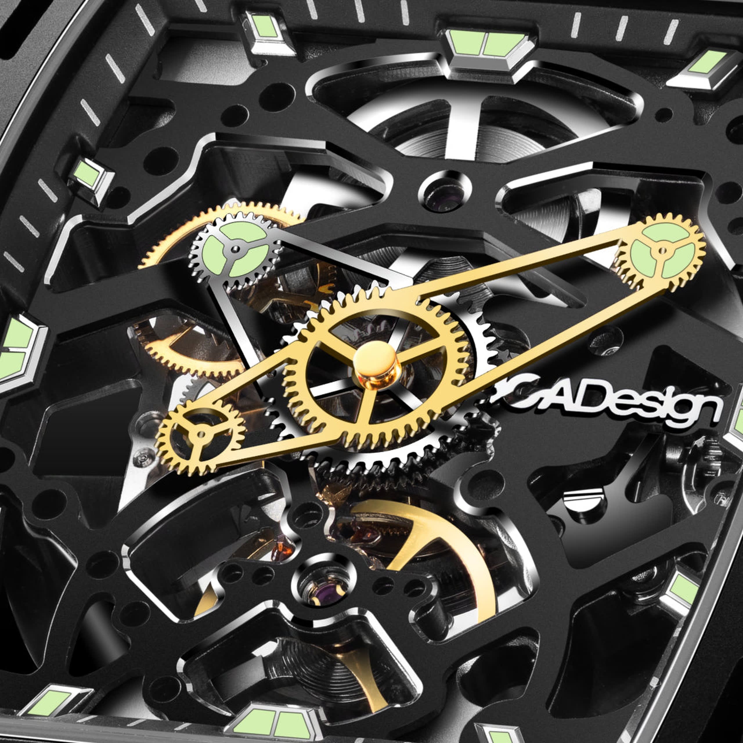 Skeleton Edge Ciga Design Automatic Skeleton Edge Exploration Black | World Watch Museum