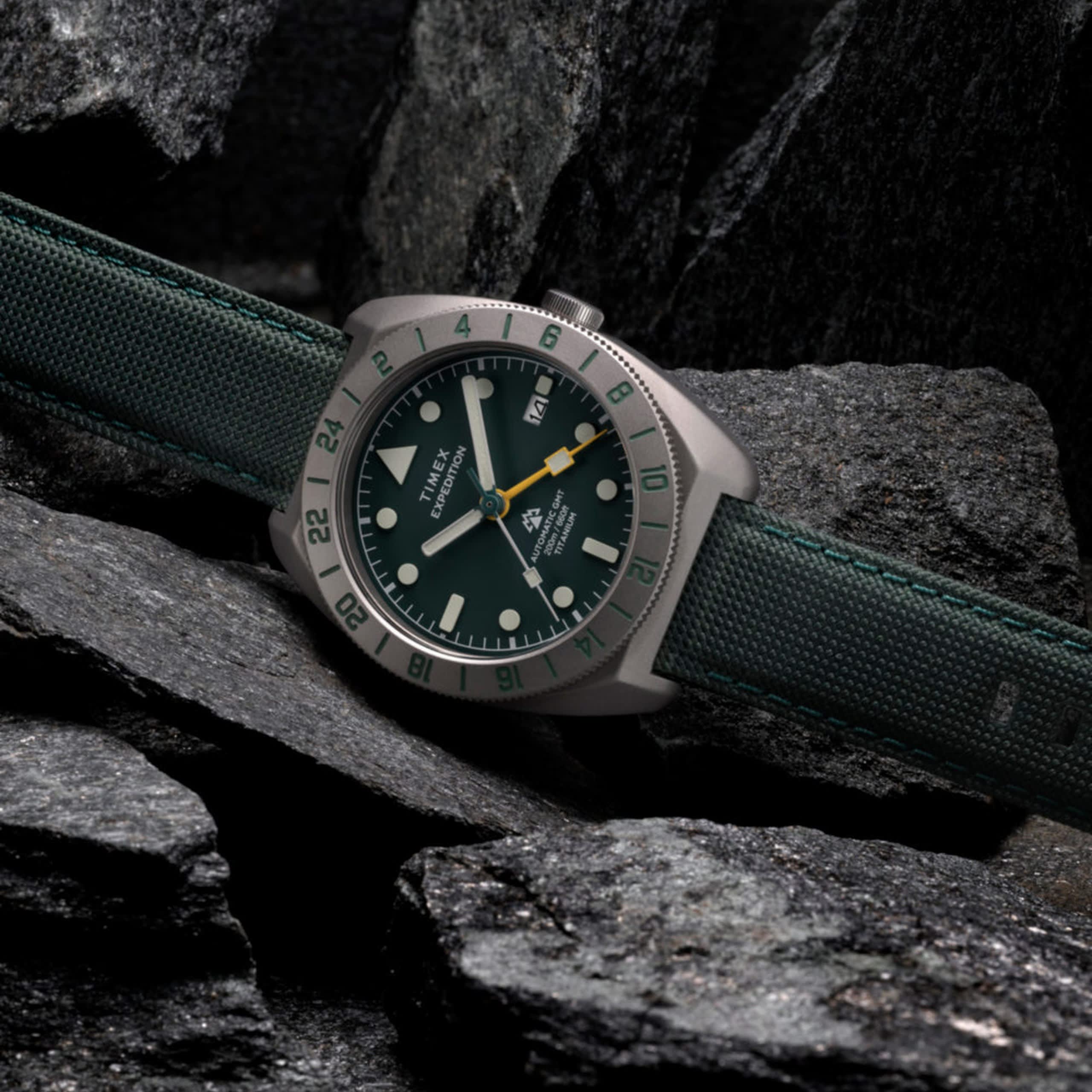 Timex Expedition® Pioneer Titanium Automatic GMT | World Watch Museum