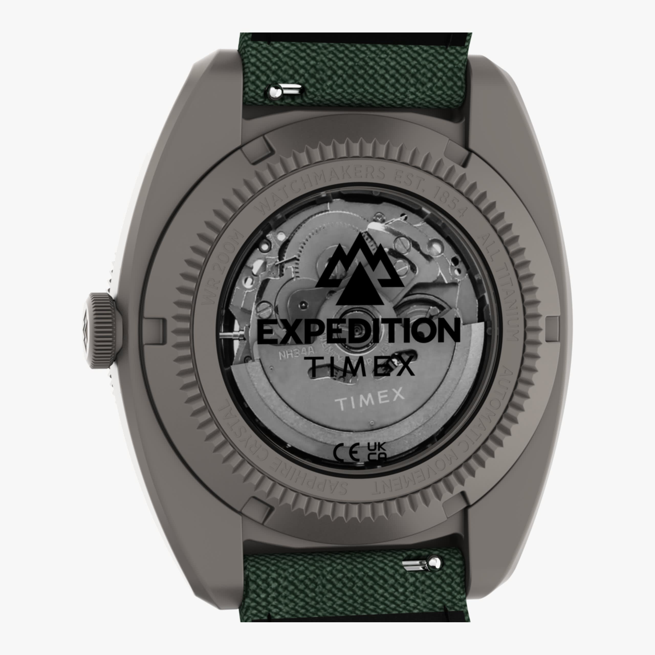 Timex Expedition® Pioneer Titanium Automatic GMT | World Watch Museum