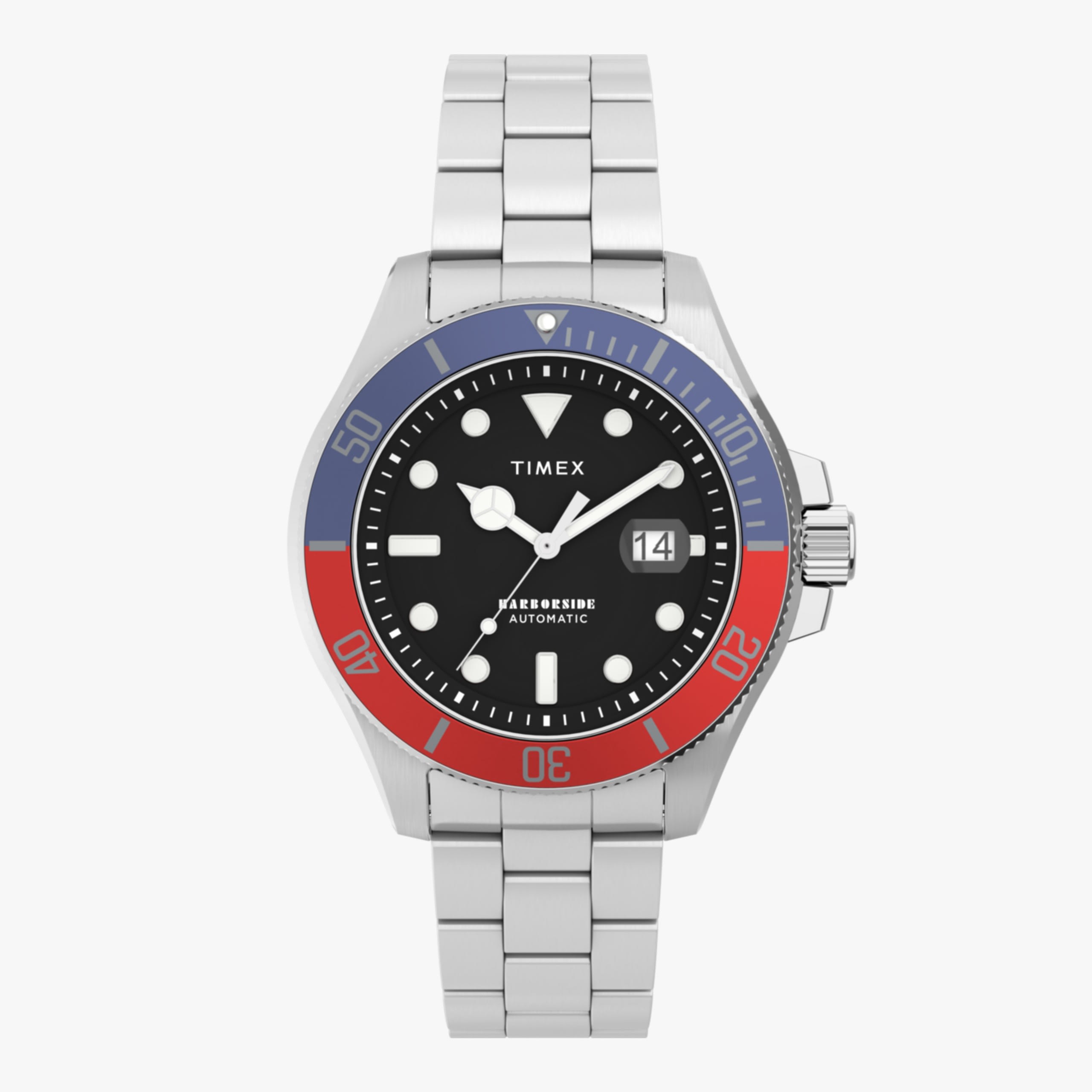 Timex Con Botn Timex Harborside Coast Automatic | World Watch Museum
