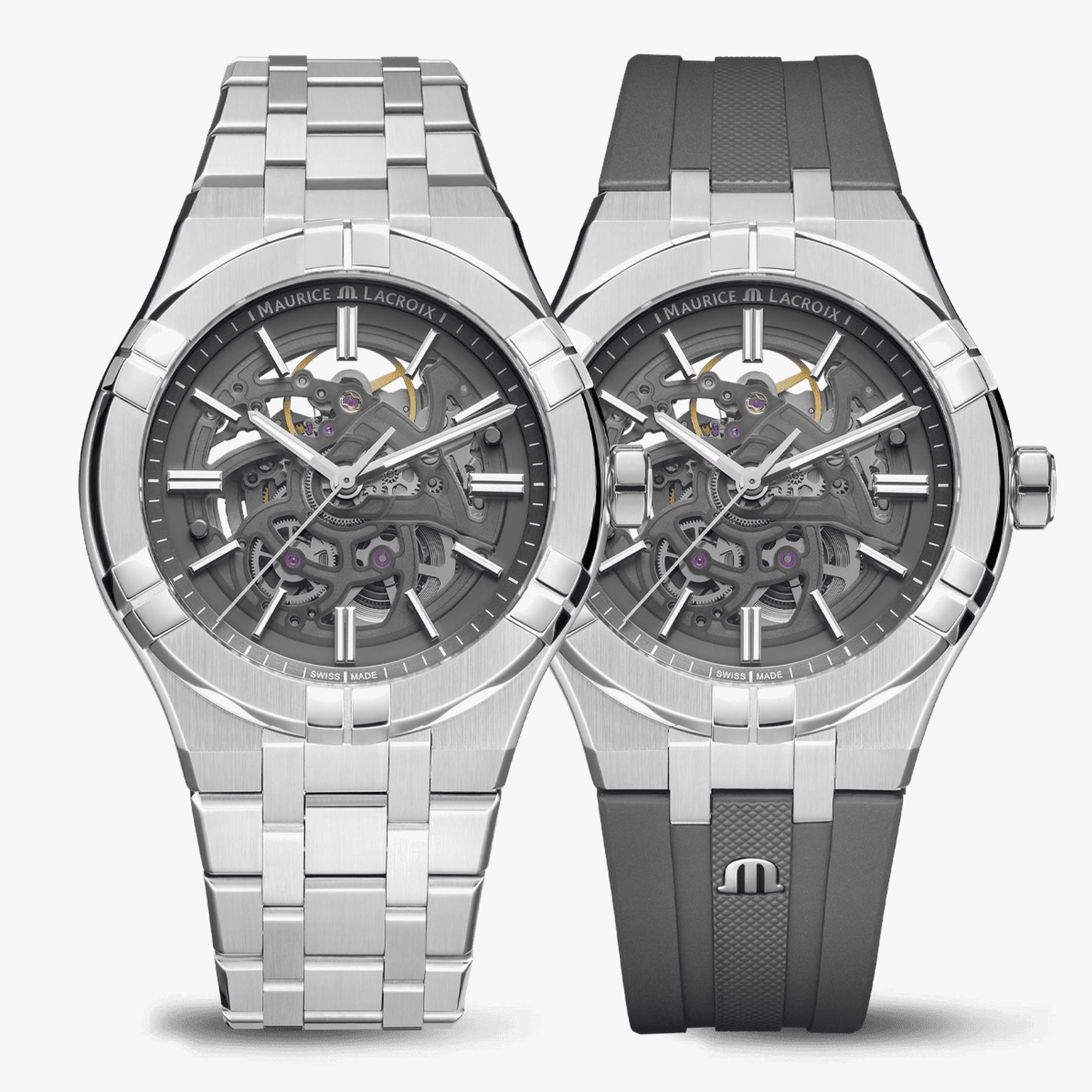 Maurice Lacroix Aikon Automatic Skeleton | World Watch Museum