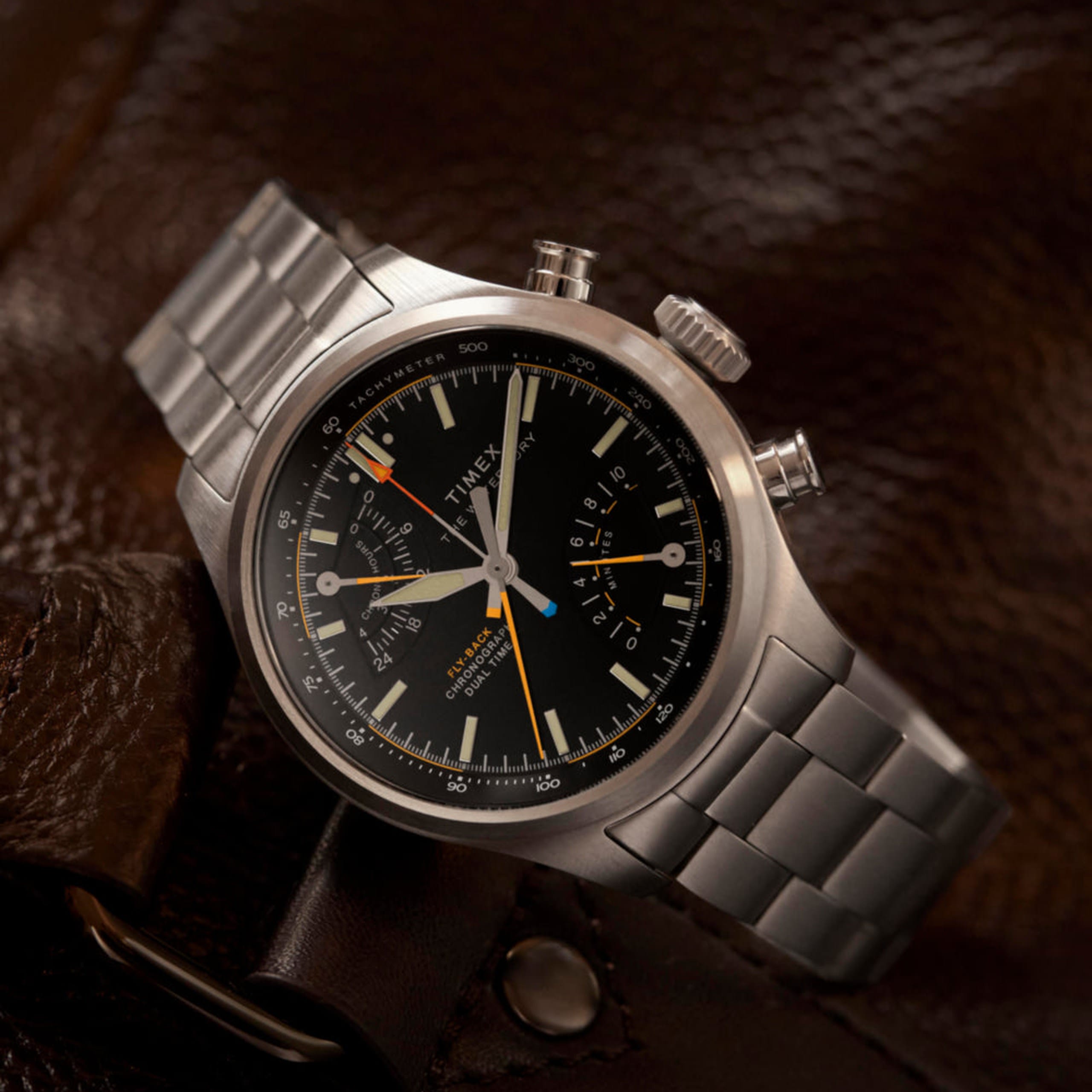 【オマケ付き】Double Ace LIVE TOUR 2019 2Type Timex Waterbury Ace Fly-Back Chronograph | World Watch Museum
