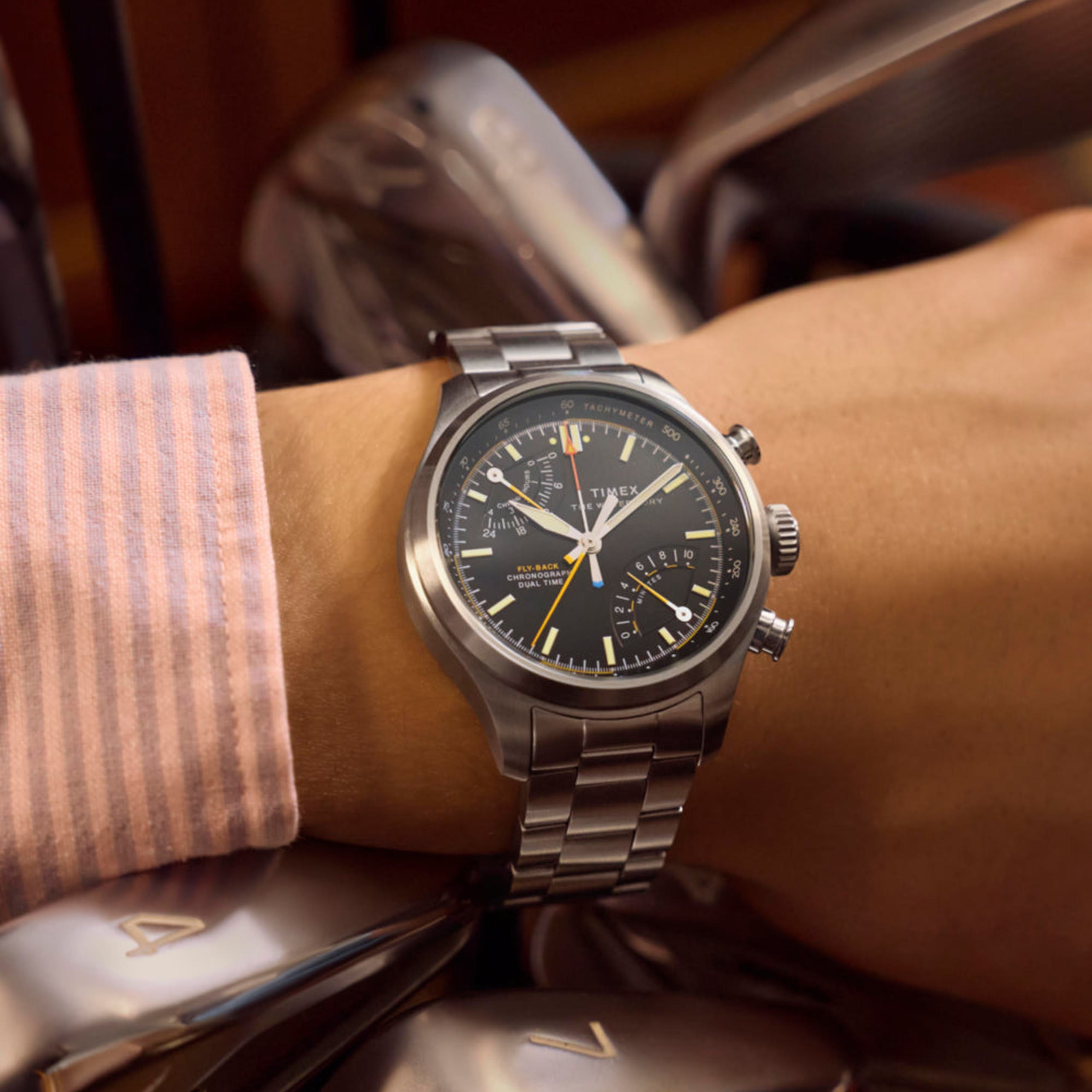 【オマケ付き】Double Ace LIVE TOUR 2019 2Type Timex Waterbury Ace Fly-Back Chronograph | World Watch Museum