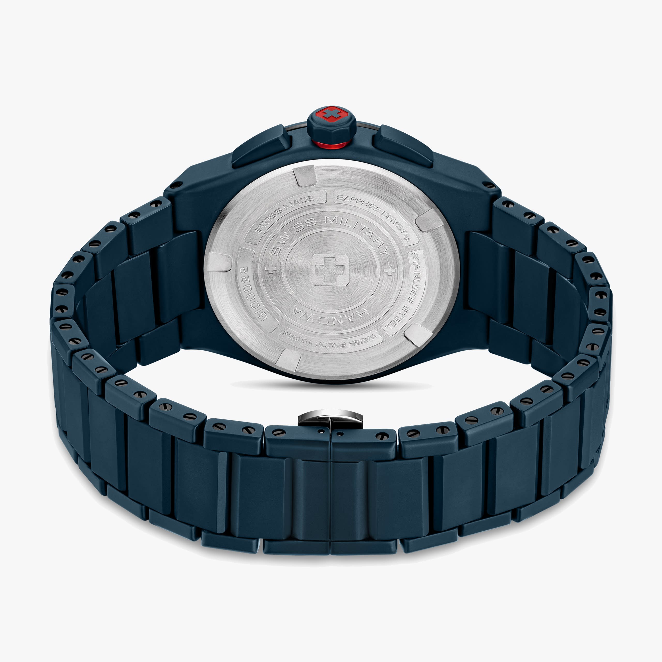 Swiss Military Hanowa Sidewinder Ceramic – Blue | World Watch Museum
