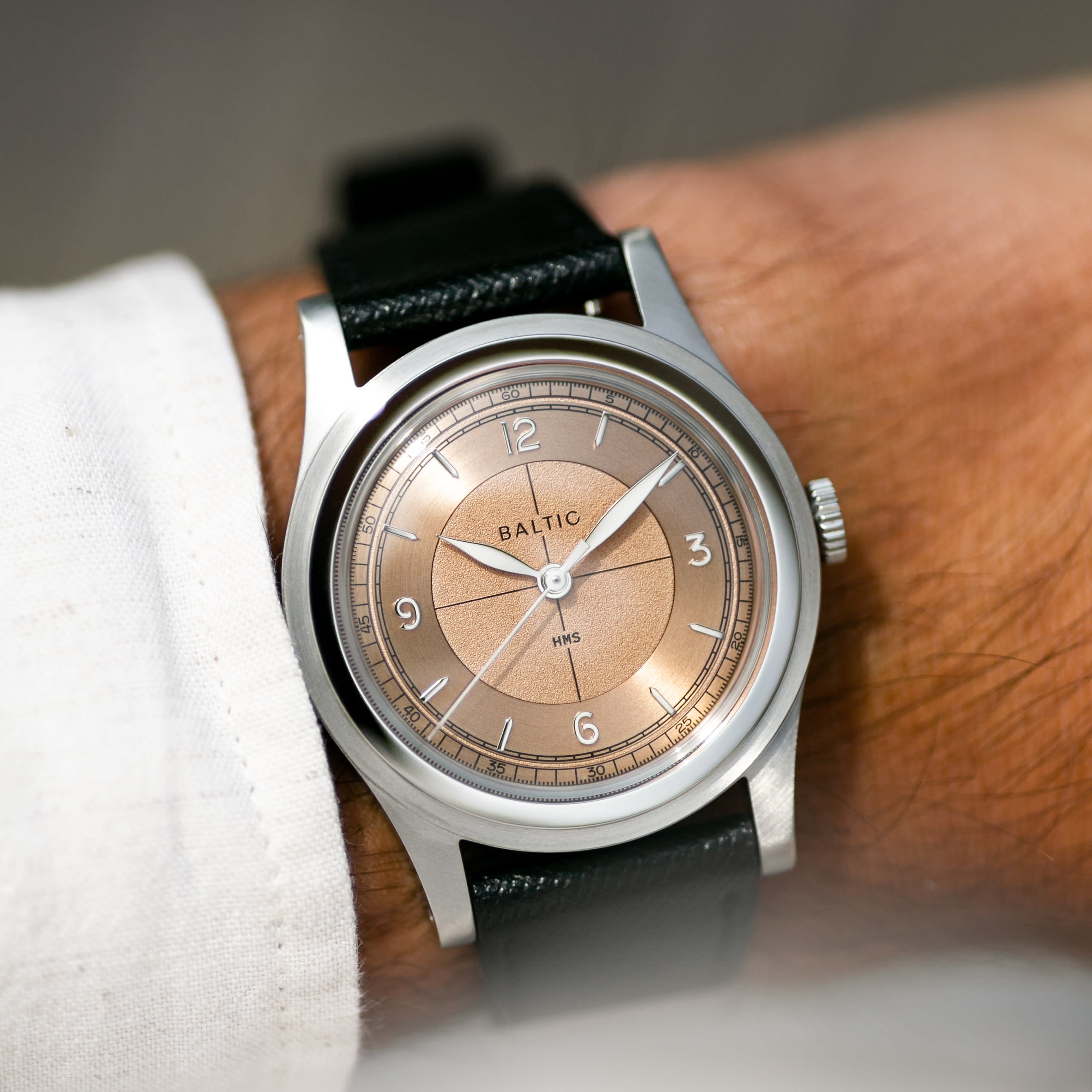 Baltic HMS 003 – Salmon – Flat Link Bracelet | World Watch Museum