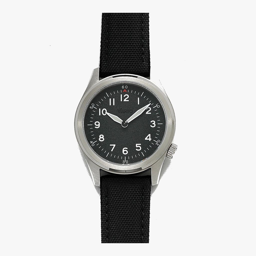 Vario 1945 A-11S Solar Quartz Raven Black Field