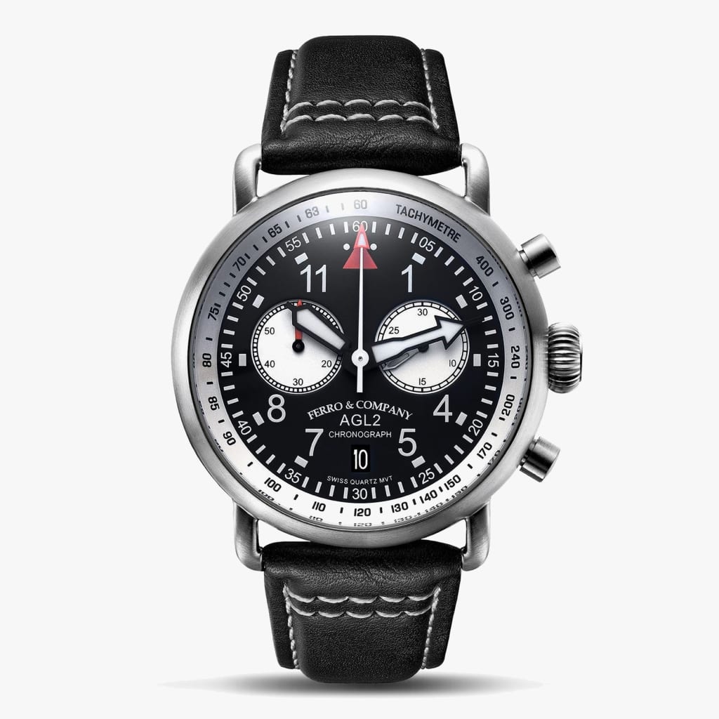 Ferro AGL 2 Chronograph Black / White