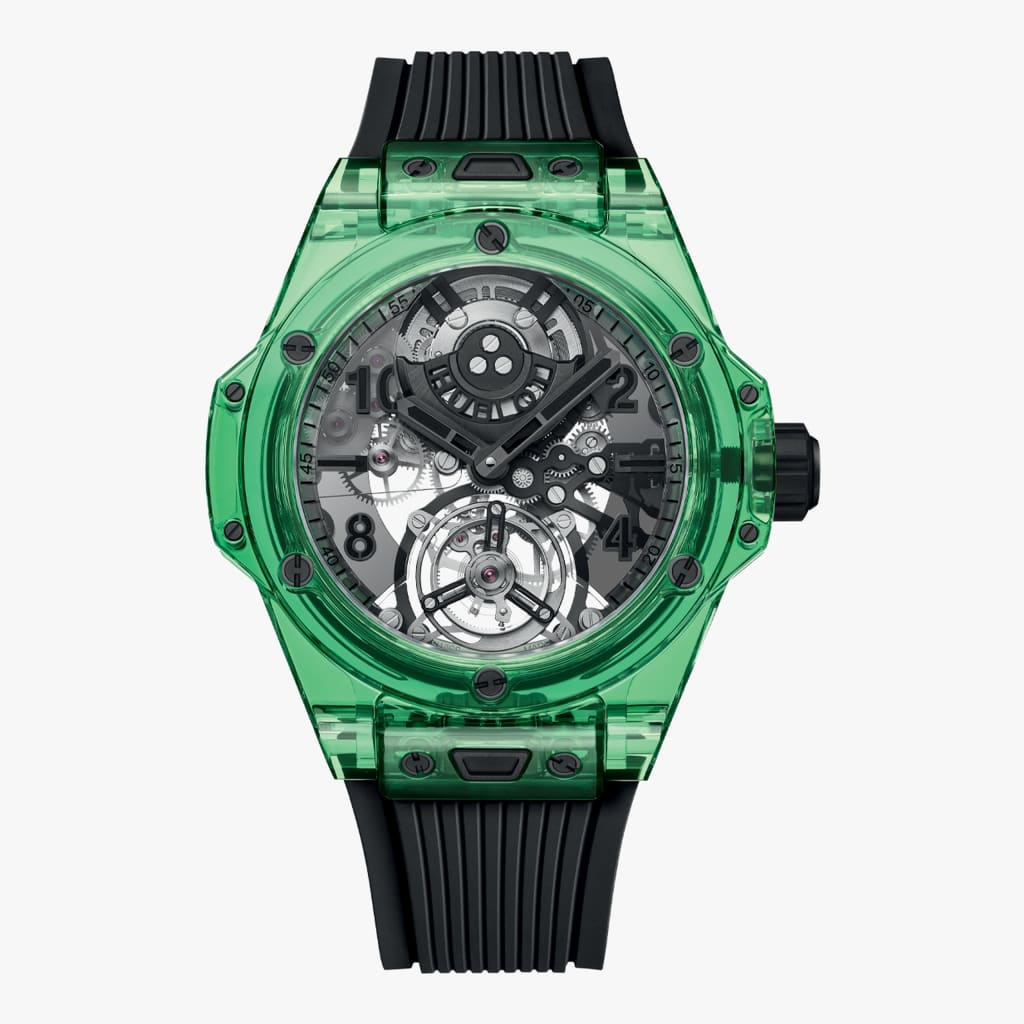 Hublot Big Bang Tourbillon Automatic Green Saxem