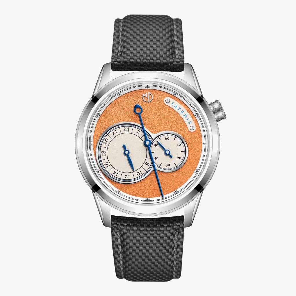 Md Watches Supernatural Taranis Fabric Plumbago Grey