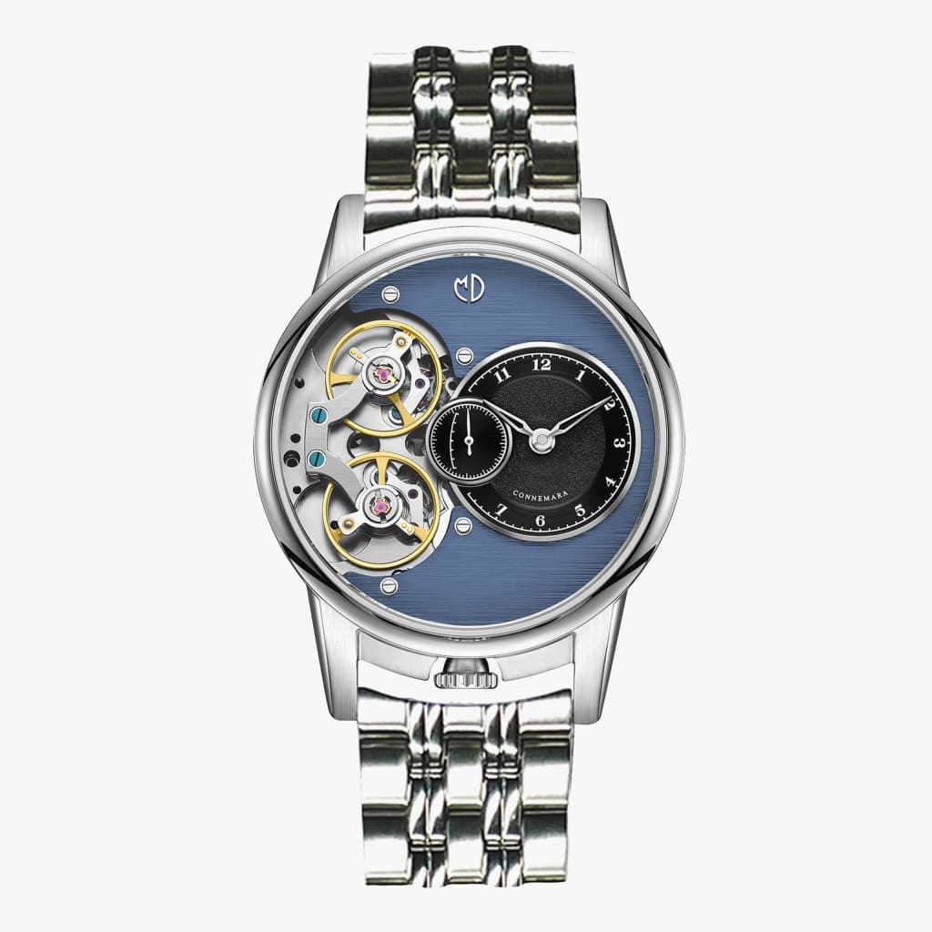 Md Watches Connemara Midnight Blue Stainless Steel bracelet