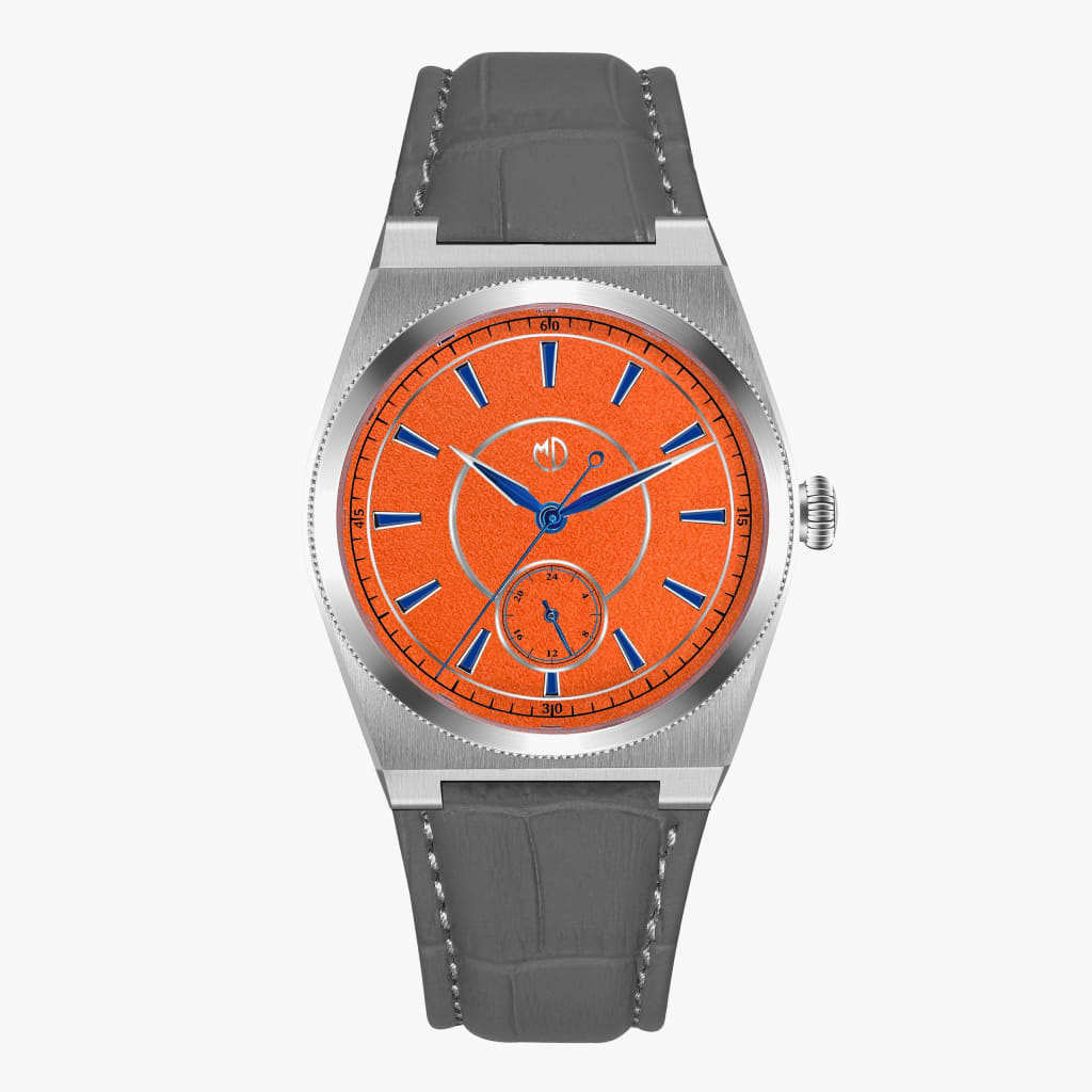 Md Watches Emerald Isle Tangerine Dawn Sea Rock
