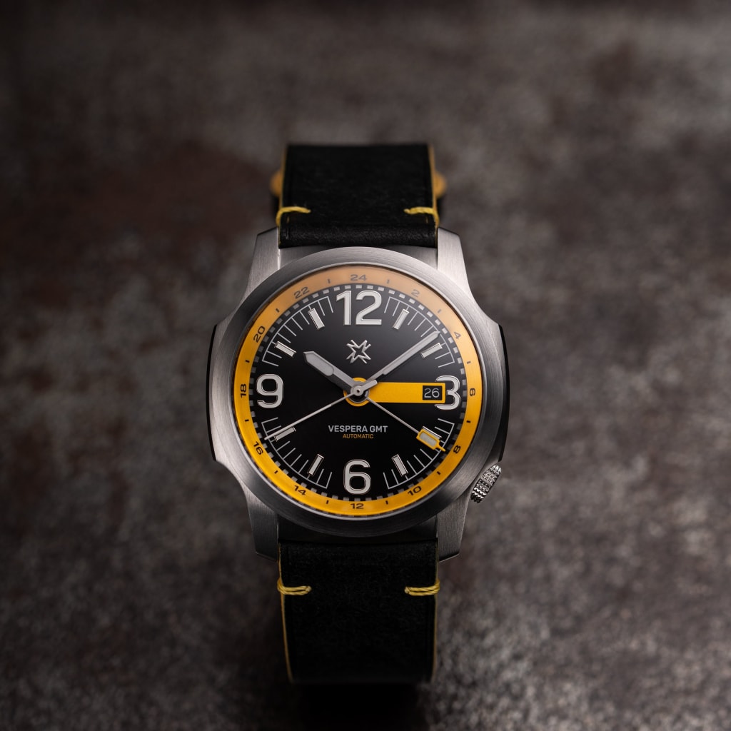 Nadir Vespera GMT Yellow