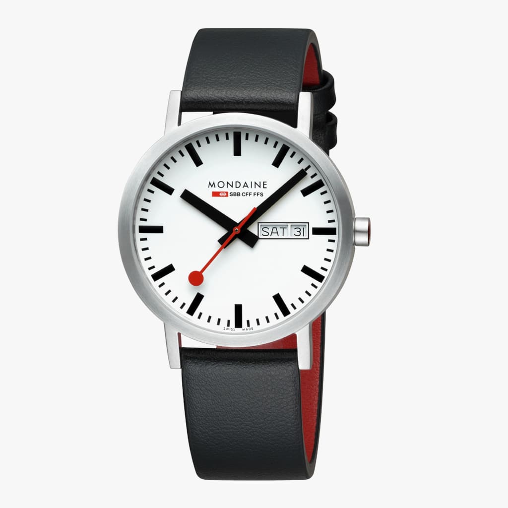 Reloj Mondaine SBB Classic Day-Date (40mm)