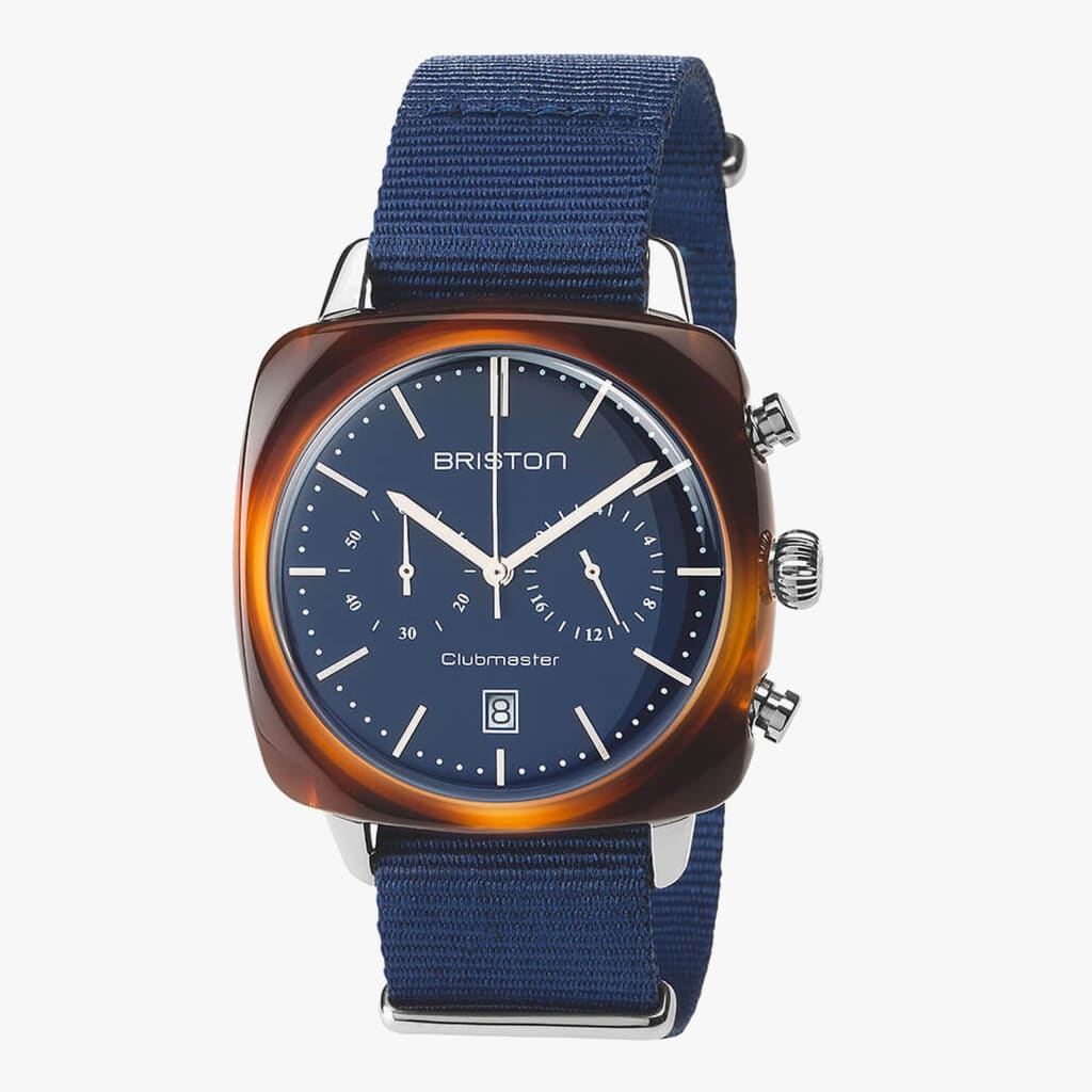 Briston Clubmaster Vintage - Chrono - Navy Blue