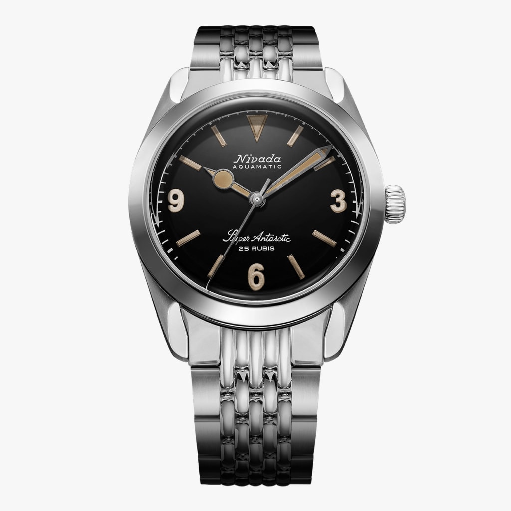 Nivada Super Antarctic 3.6.9 BLACK- 38mm - Beads of Rice