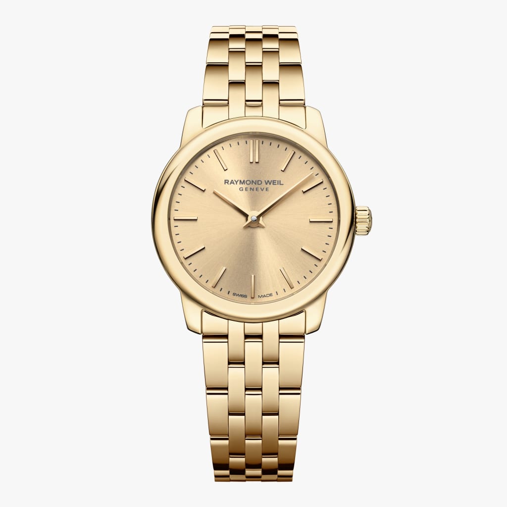 Raymond Weil Toccata Ladies Classic Gold Dial Quartz Watch