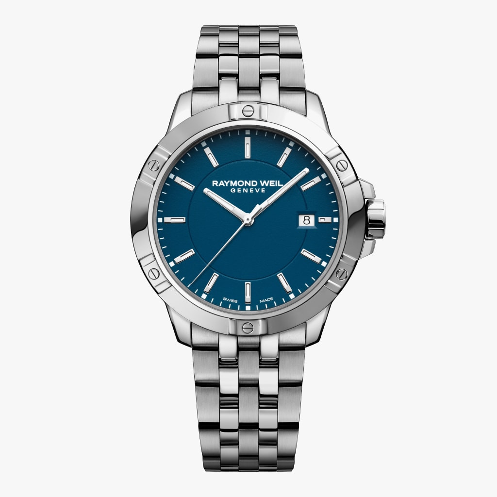 Raymond Weil Tango Classic Men's Quartz Blue Dial Bracelet Watch
