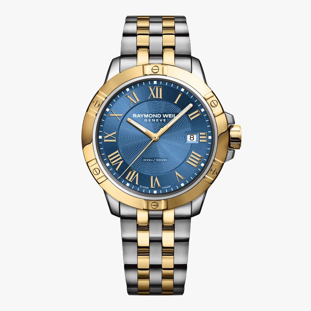 Raymond Weil Tango Classic Men's Quartz Two-tone Gold Steel Bracelet Watch