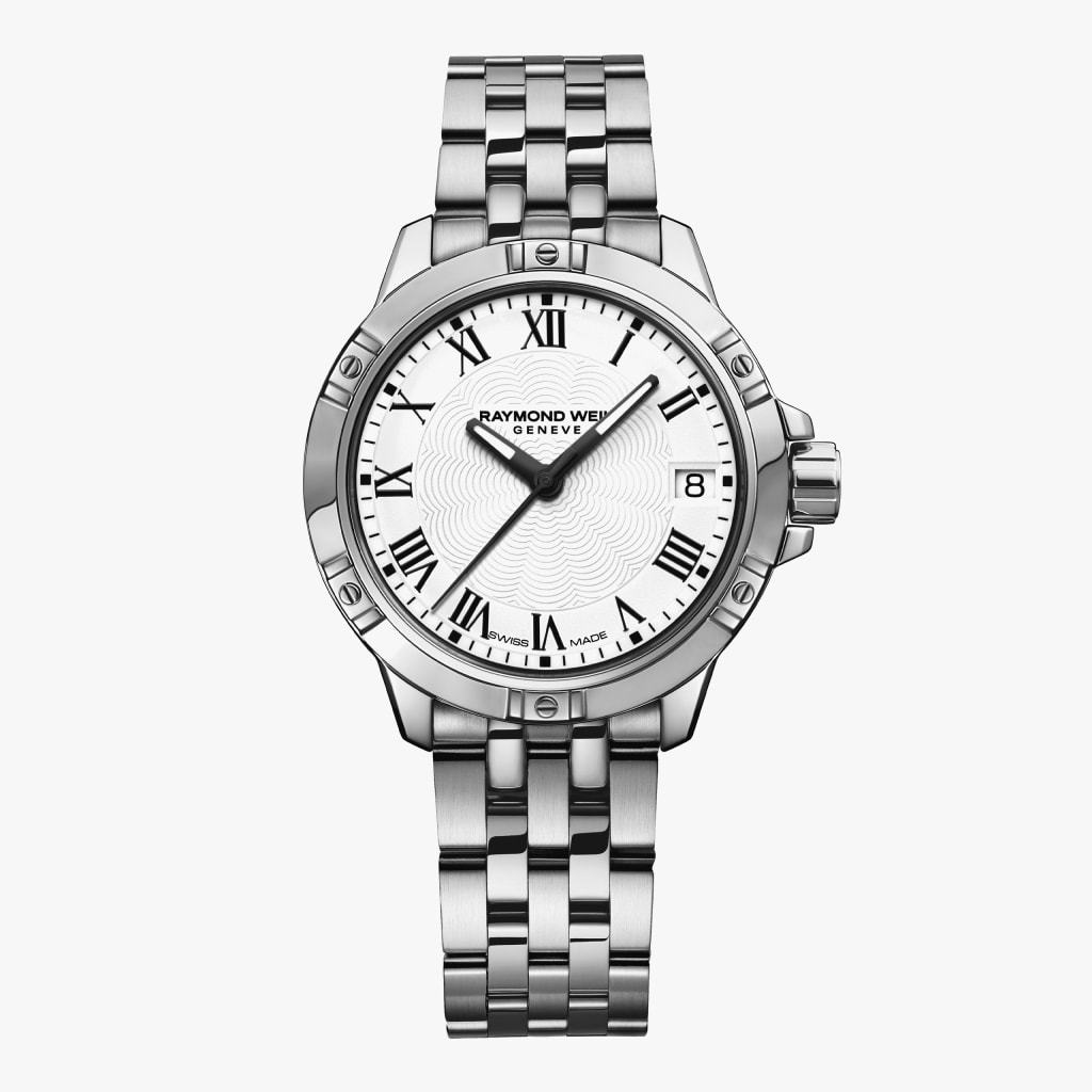 Raymond Weil Tango Classic Ladies Quartz White Dial Steel Date Watch