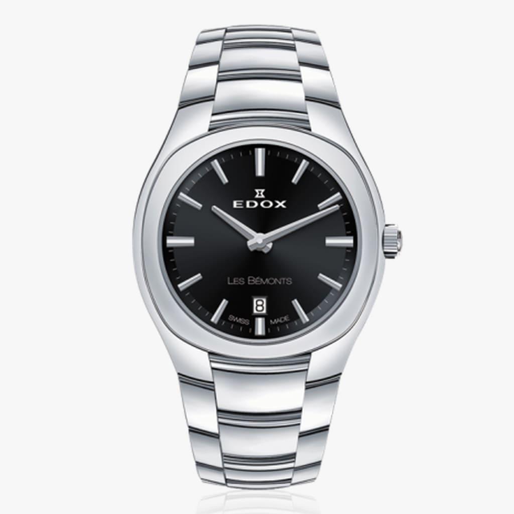 Edox Les Bémonts Ultra Slim Date