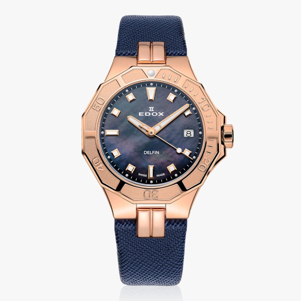 Edox Diver Date Lady