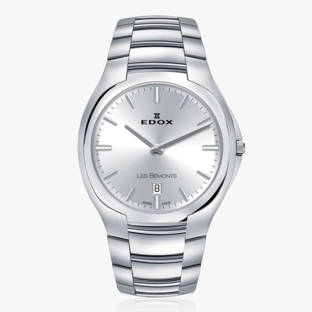 Edox Les Bémonts Ultra Slim Date