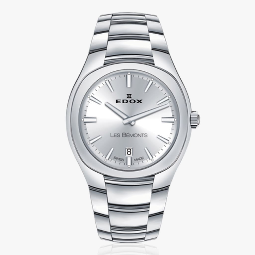 Edox Les Bémonts Ultra Slim Date