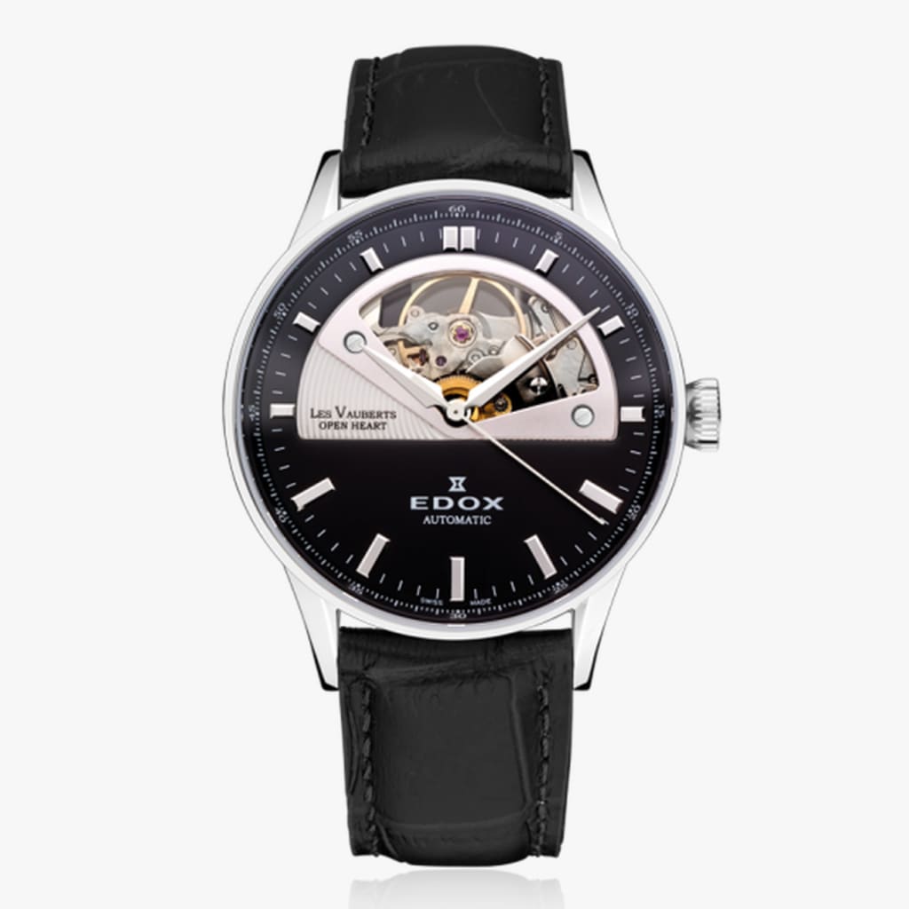 Edox Les Vauberts Open Heart Automatic