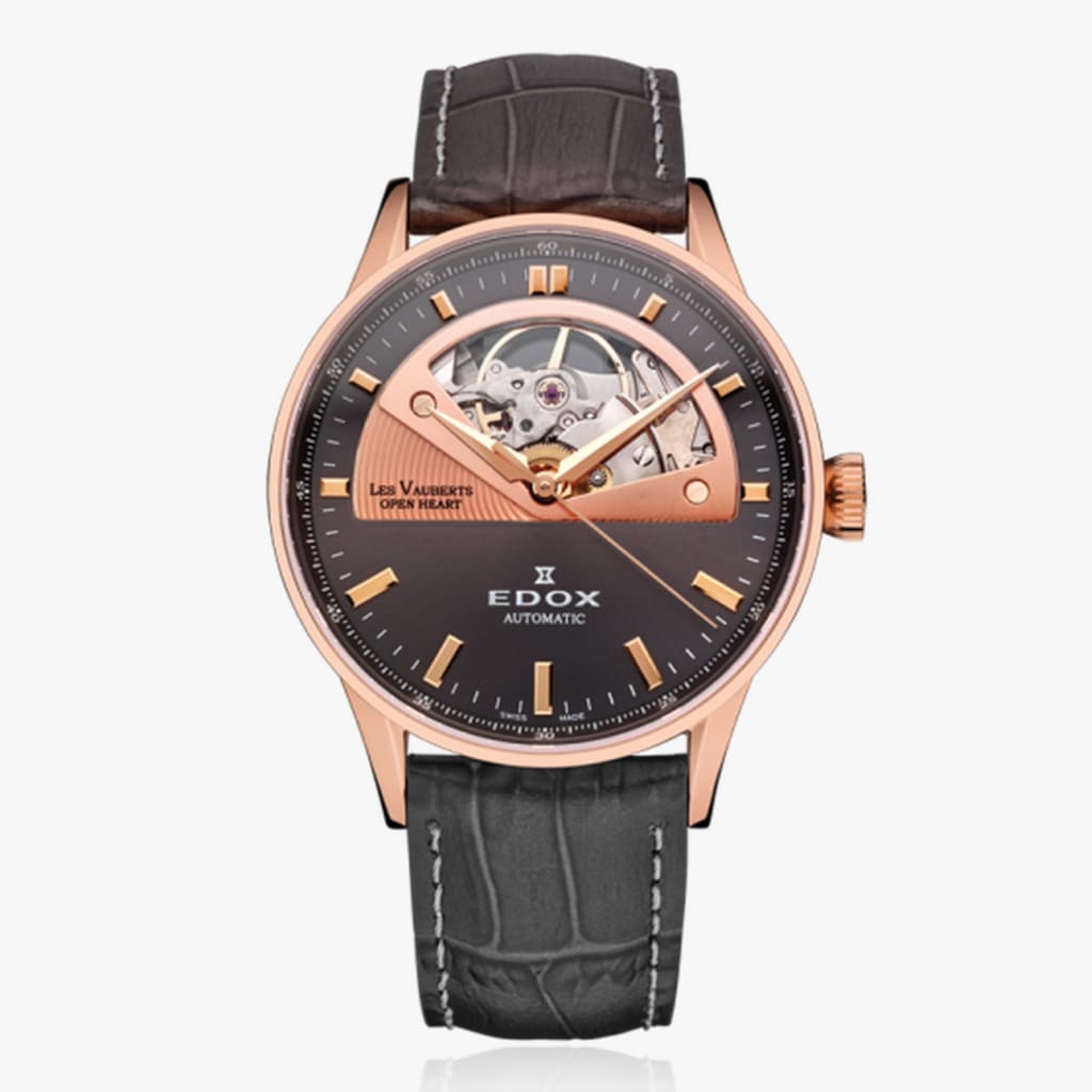 Edox Les Vauberts Open Heart Automatic