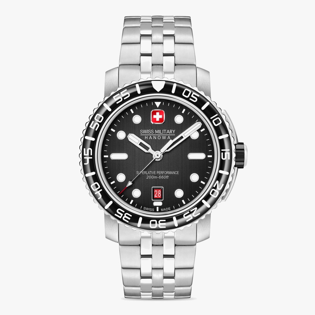 Swiss Military Hanowa Black Marlin - Black