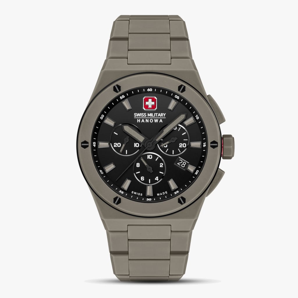 Swiss Military Hanowa Sidewinder Ceramic - Black velvet