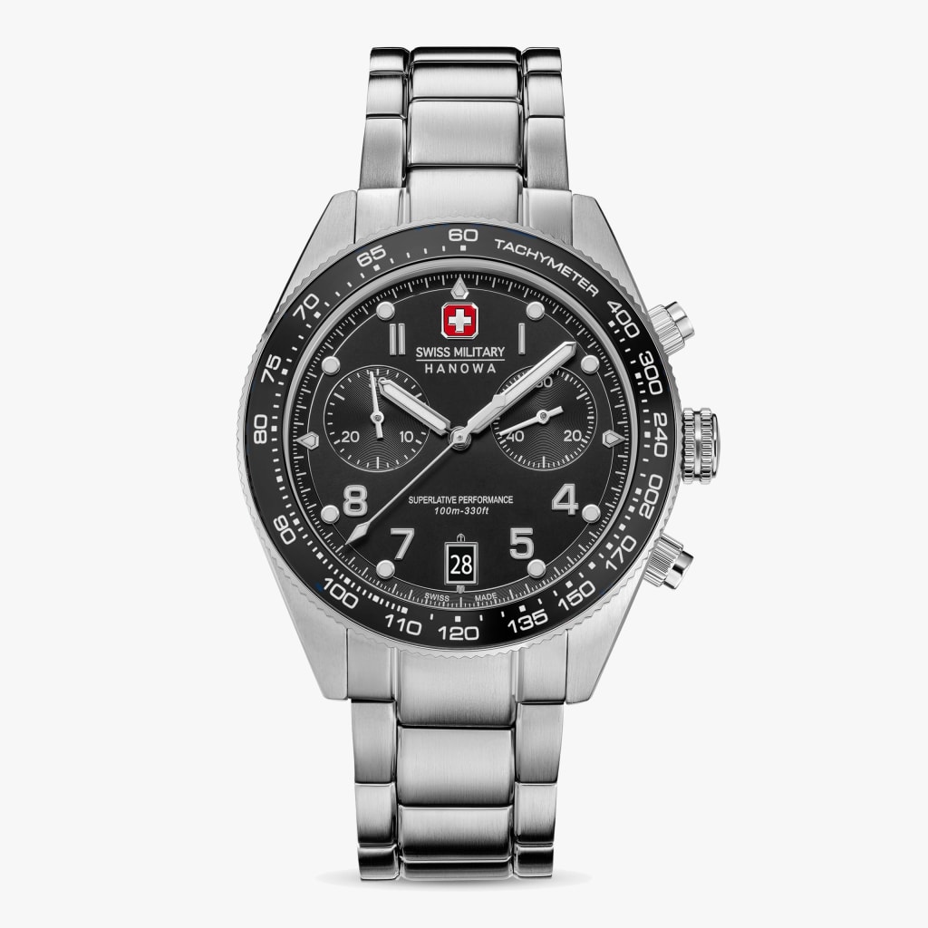 Swiss Military Hanowa Spitfire - Black