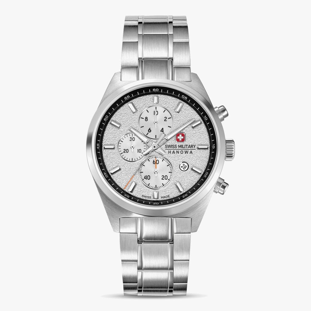 Swiss Military Hanowa Storm - Silver white