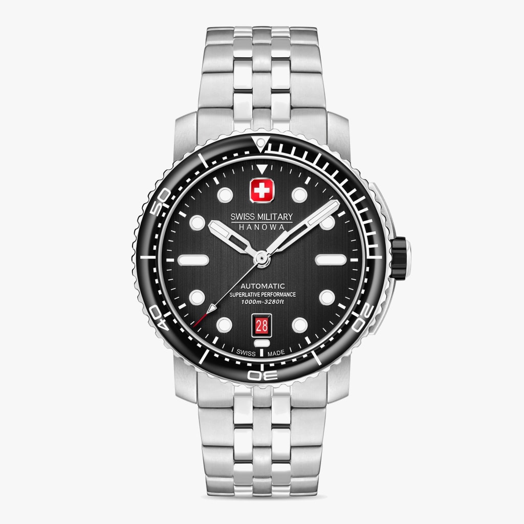 Swiss Military Hanowa Maitre Plongeur - Black