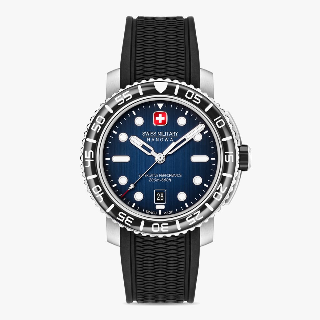Swiss Military Hanowa Black Marlin - Blue