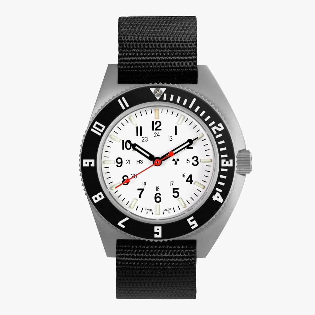Marathon Arctic Steel Navigator (SSNAV) on Ballistic Nylon (10 inches)