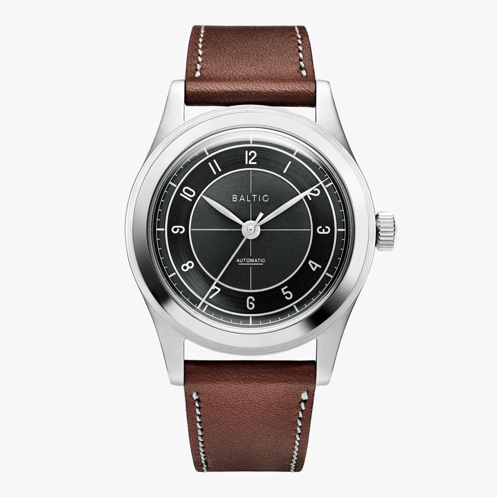 Baltic HMS 002 - Black - Piel Chocolate