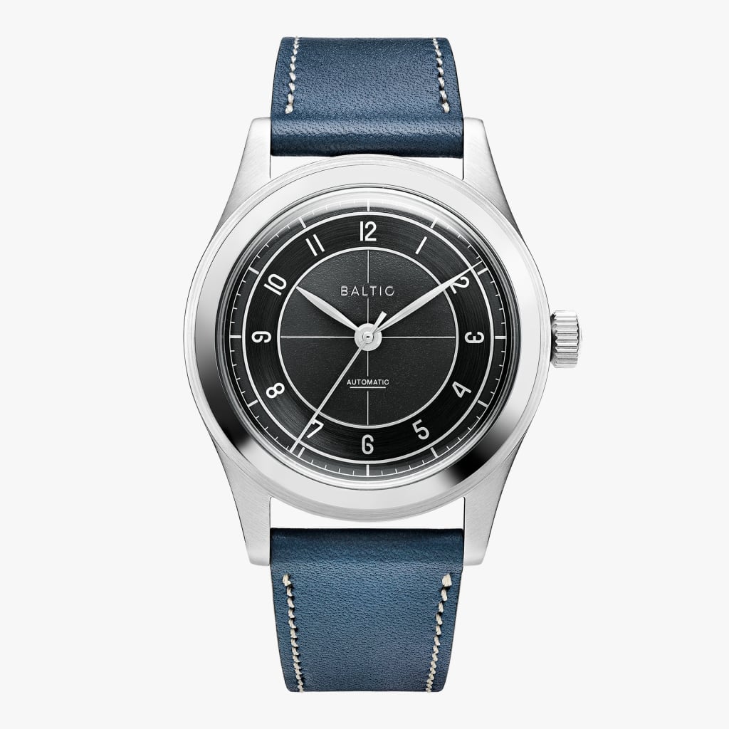 Baltic HMS 002 - Black - Piel Azul Claro