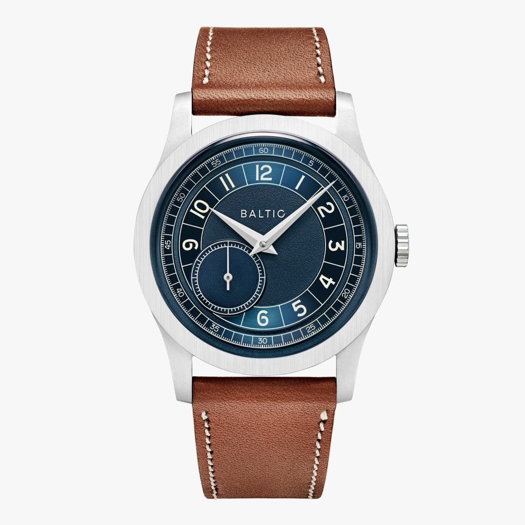 Baltic MR Roulette - Blue - Piel León