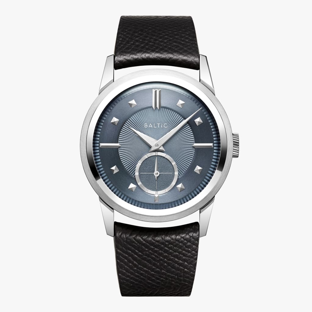 Baltic Prismic - Grey blue - Piel Negro
