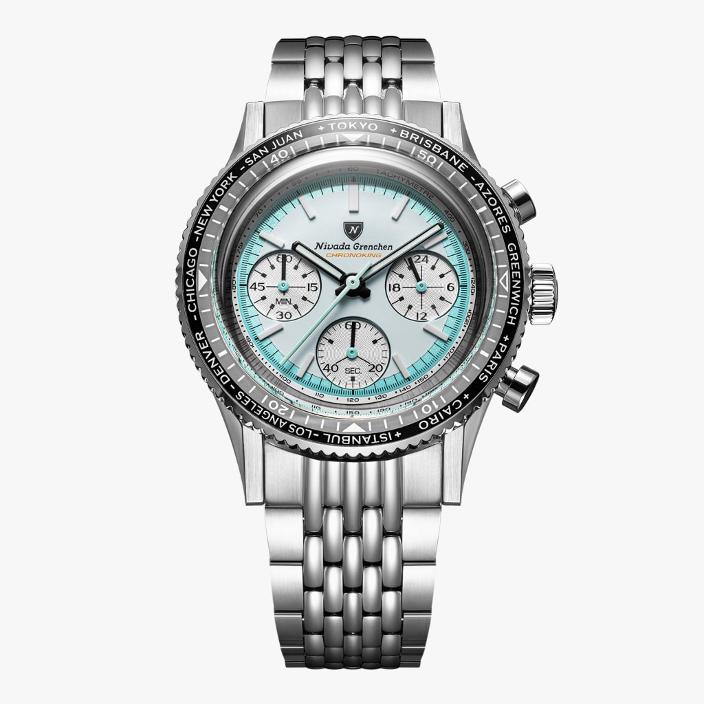 Nivada Chronoking Racing Grey - Beads of Rice