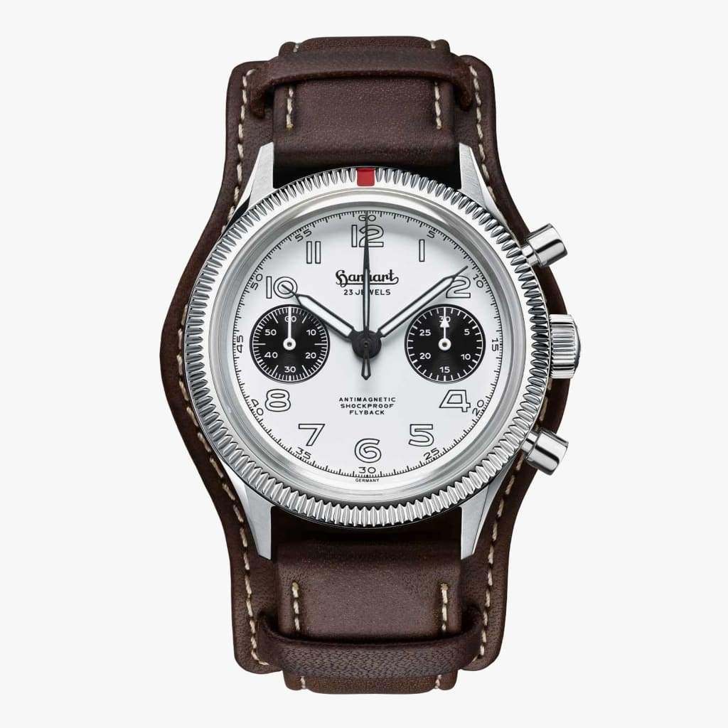 Hanhart 417 ES Flyback Panda, 42 mm