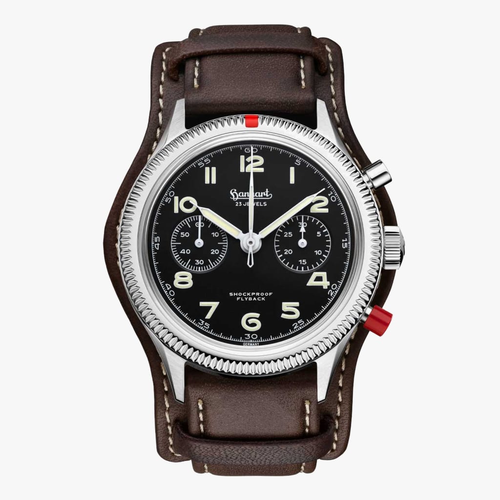 Hanhart 417 ES Heritage Flyback, 42mm