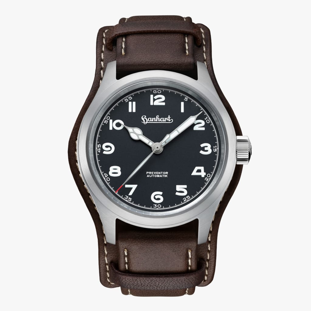 Hanhart Pioneer Preventor HD12™ black, 39 mm