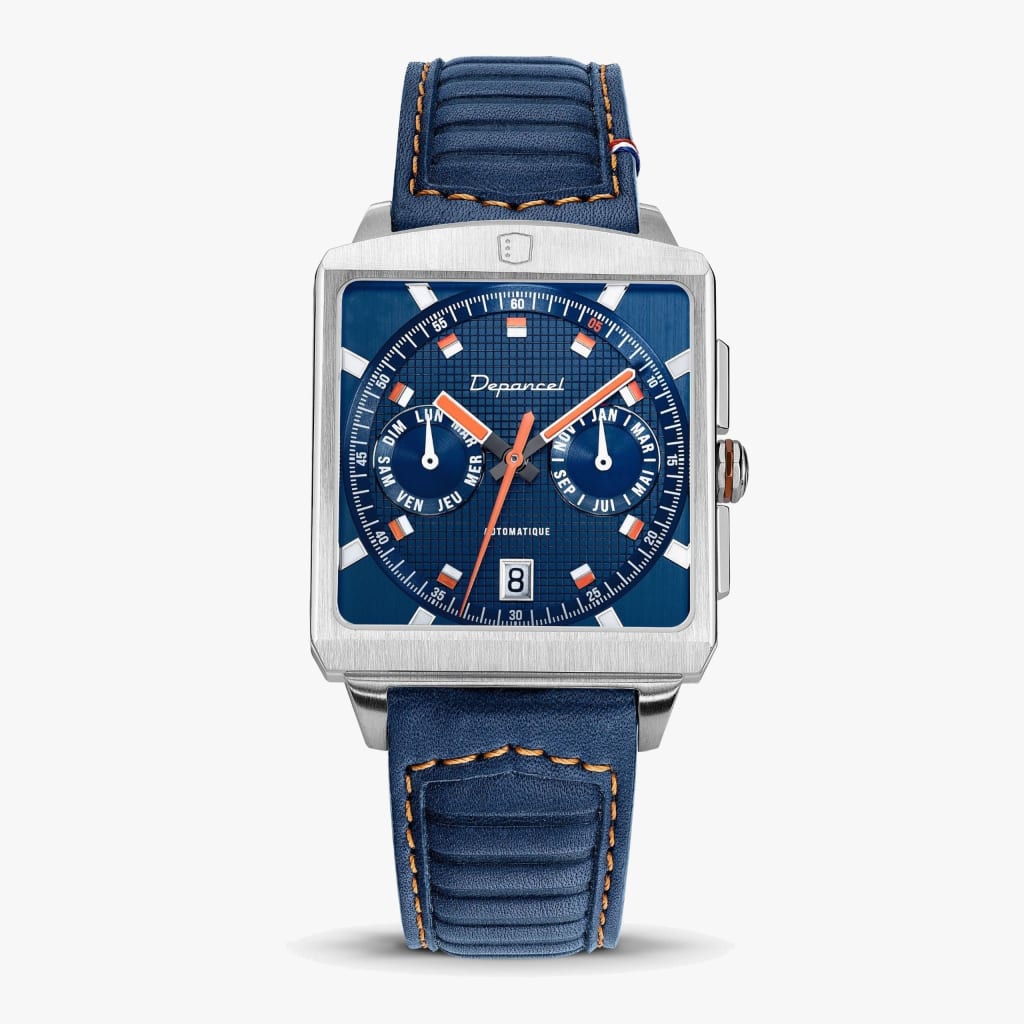 Depancel Série-R 01 - 5th Anniversary Cuir Driving Bleu Ardillon
