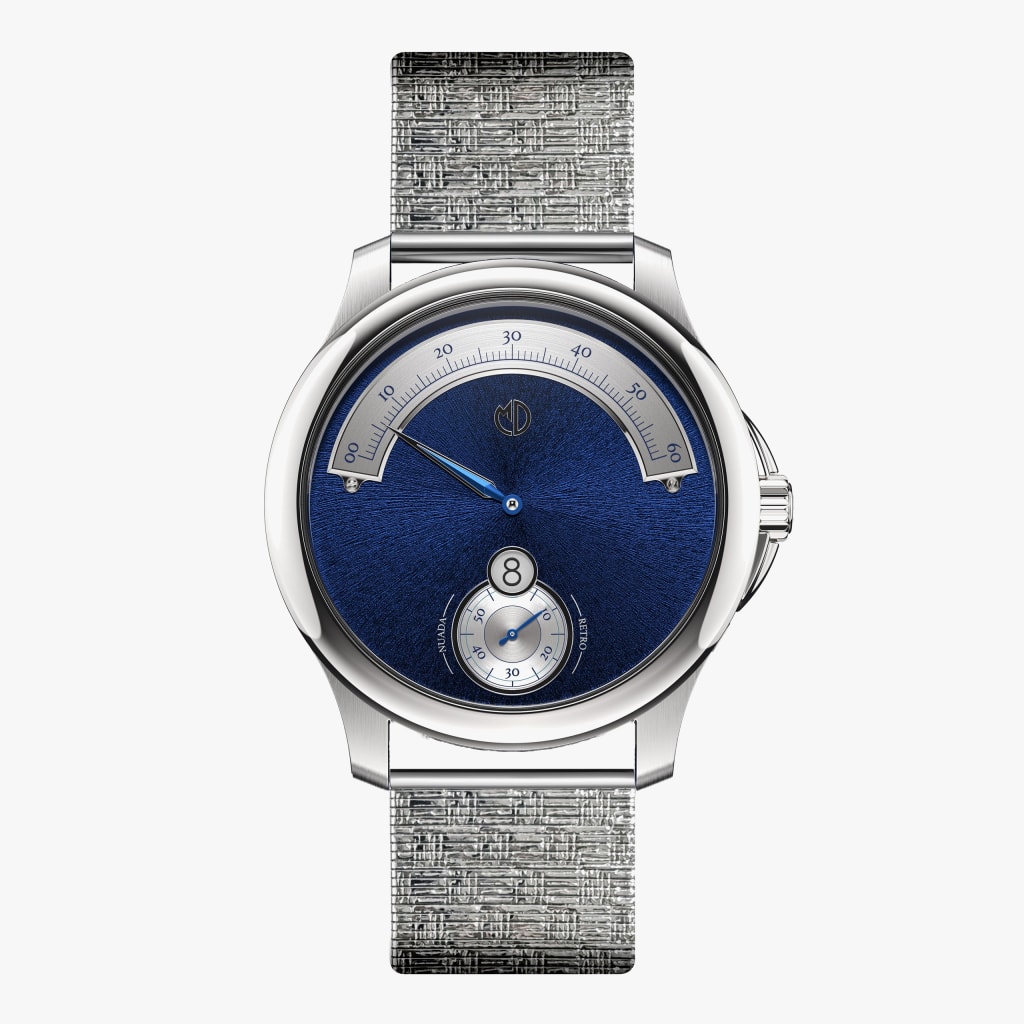 MD Watches Nuada Seacurl Automatic Plated Mesh Strap