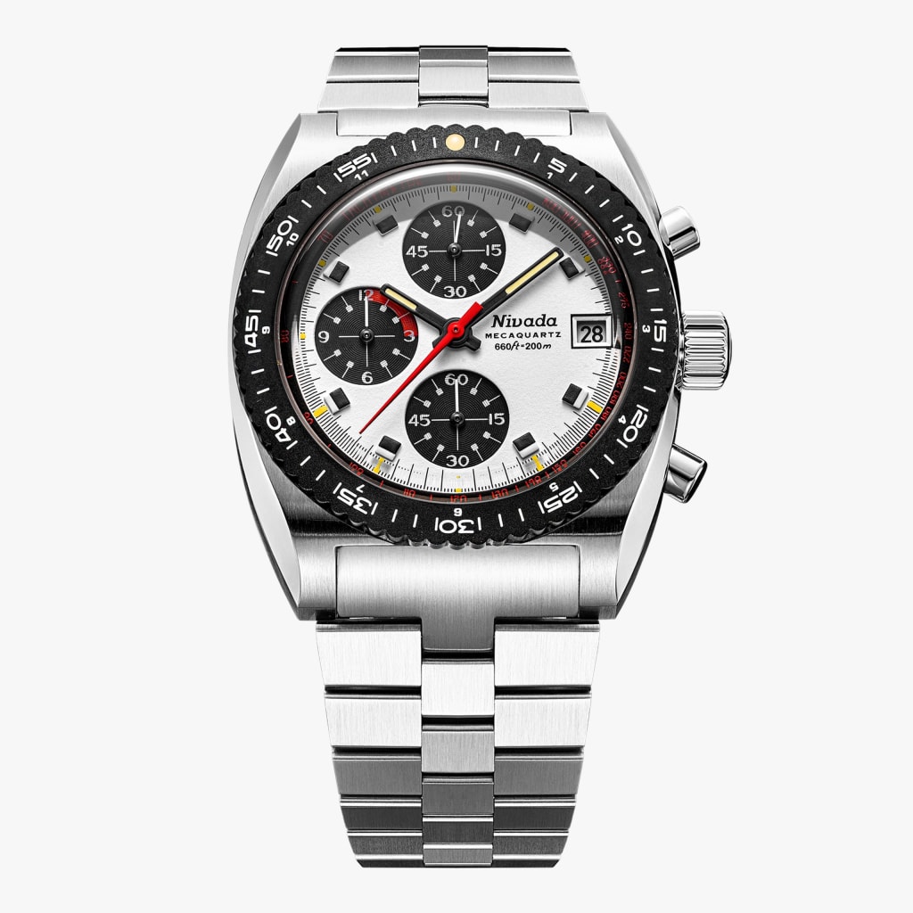 Nivada Autochron Panda Mecaquartz - Bracelet